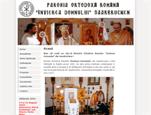 Tablet Screenshot of orthodoxie-saarbrucken.org